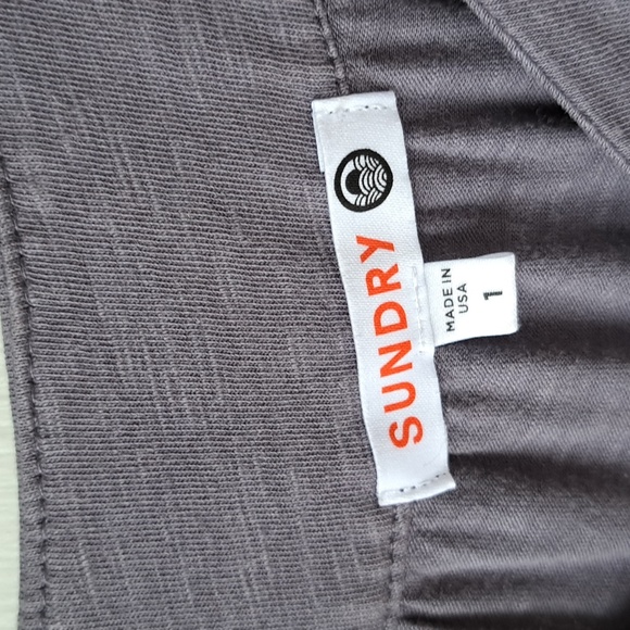 Sundry Spaghetti Strap Maxi Dress Pigment Plum SZ 1 - Picture 7 of 14